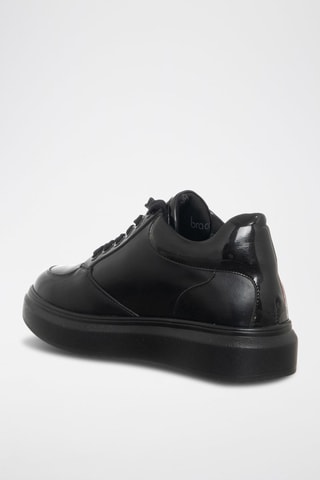Sapatilhas com cunha - Preto