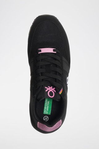 Sapatilhas Preto e rosa