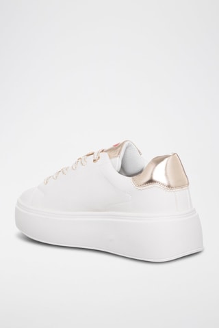 Sapatilhas com plataforma - Branco - Tua by Braccialini