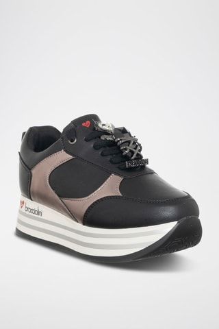 Sapatilhas com plataforma - Preto - Tua by Braccialini