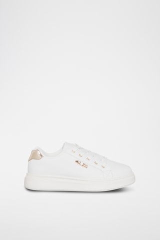 Sapatilhas - Branco e dourado - Cesare Paciotti 4Us