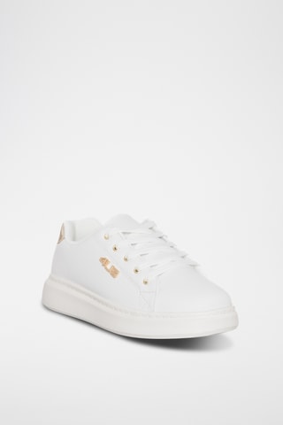 Sapatilhas - Branco e dourado - Cesare Paciotti 4Us