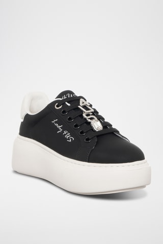 Sapatilhas com plataforma - Preto - Cesare Paciotti 4Us