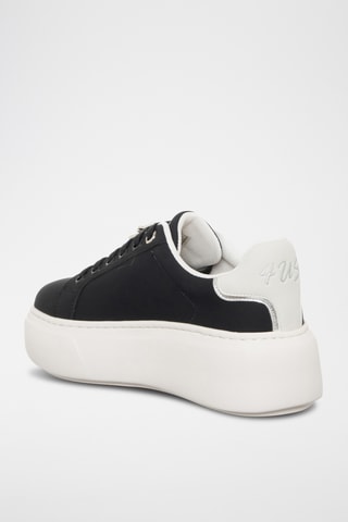 Sapatilhas com plataforma - Preto - Cesare Paciotti 4Us