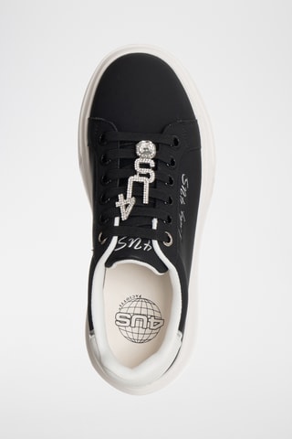 Sapatilhas com plataforma - Preto - Cesare Paciotti 4Us