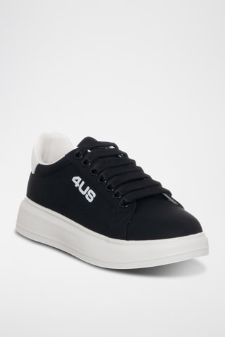 Sapatilhas com plataforma - Preto - Cesare Paciotti 4Us