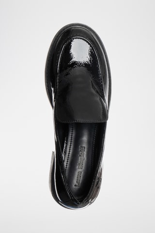 Mocassins envernizados - Preto - Laura Biagiotti