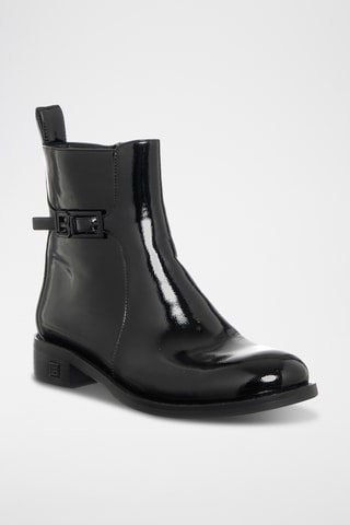 Botins envernizados - Preto - Laura Biagiotti
