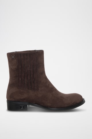 Botins Chelsea - Castanho - Laura Biagiotti