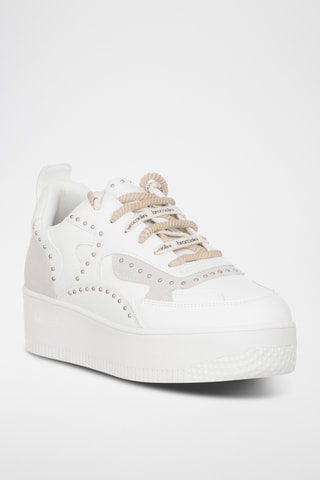Sapatilhas com plataforma - Branco - Tua By Braccialini