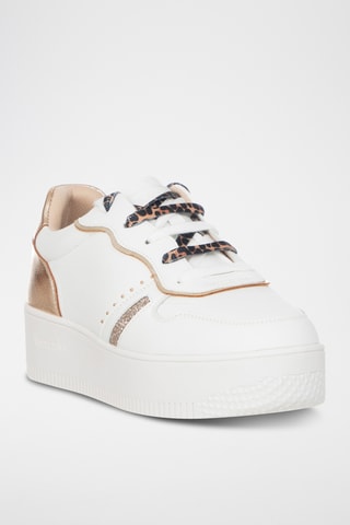 Sapatilhas com plataforma - Branco - Tua By Braccialini