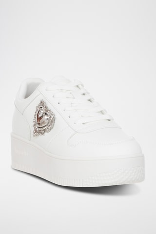 Sapatilhas com plataforma - Branco - Tua By Braccialini