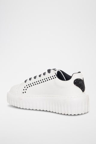 Sapatilhas com plataforma - Branco - Tua By Braccialini