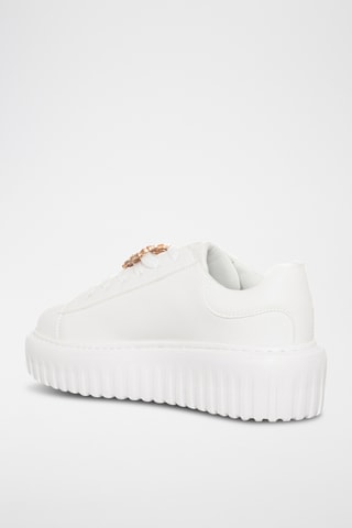 Sapatilhas com plataforma - Branco - Tua By Braccialini