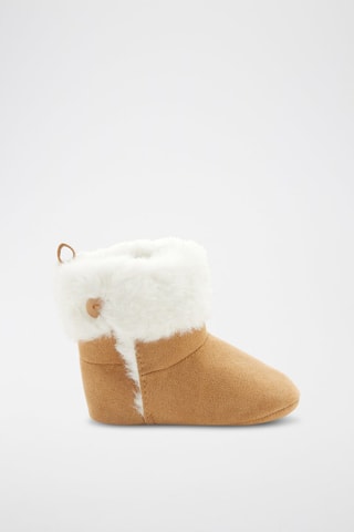Gevoerde Pantoffels - Camel - Obaïbi -