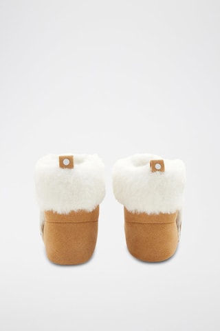 Gevoerde Pantoffels - Camel - Obaïbi -