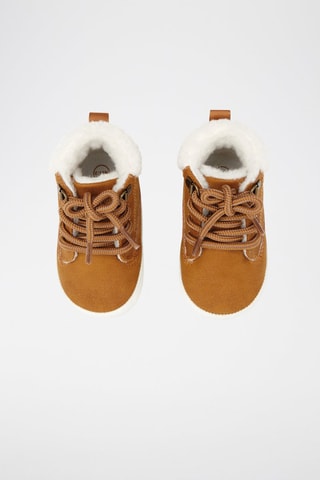 Gevoerde Boots - Camel - Obaïbi