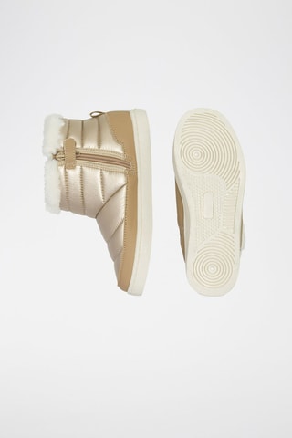 Gevoerde Enkellaarzen - Beige - Okaïdi