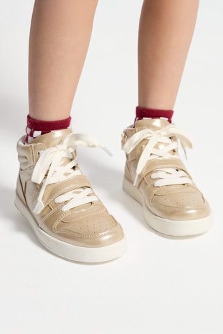 Hoge Sneakers - Goudkleurig - Okaïdi
