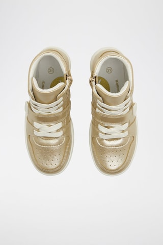 Hoge Sneakers - Goudkleurig - Okaïdi