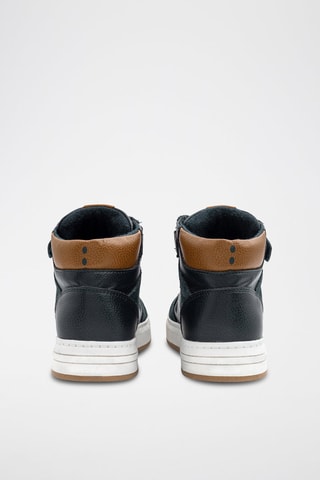 Hoge Sneakers - Marineblauw - Okaïdi