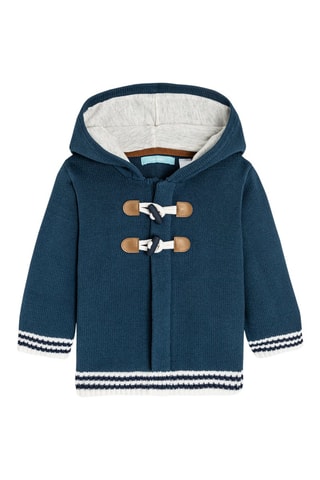 Vest met Capuchon - Blauw-grijs - Obaïbi