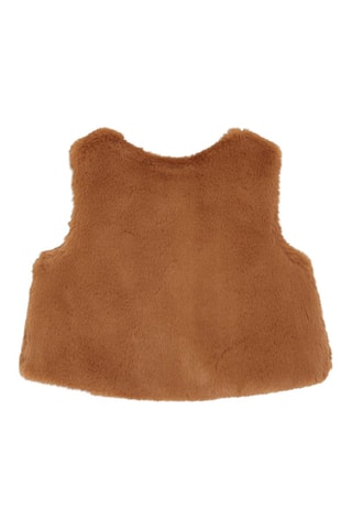Mouwloos Vest - Bruin - Obaïbi -