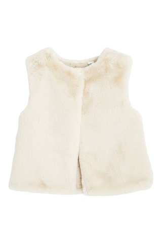 Mouwloos Vest - Ecru - Okaïdi