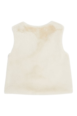 Mouwloos Vest - Ecru - Okaïdi