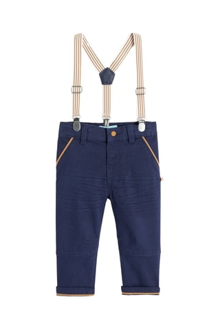 Broek - Marineblauw - Obaïbi -