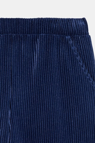 Velours Broek - Marineblauw - Okaïdi