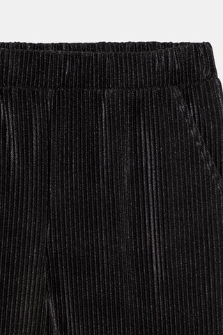 Velours Broek - Zwart - Okaïdi