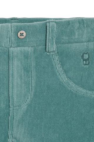 Velours Broek - Marineblauw - Obaïbi