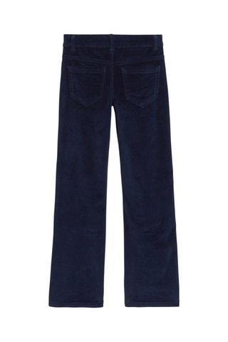 Velours Broek - Nachtblauw - Okaïdi