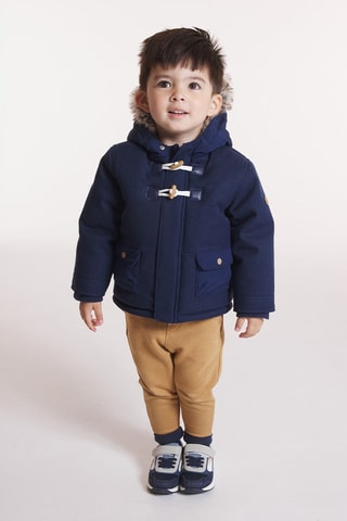 Jas met Capuchon - Marineblauw - Obaïbi -