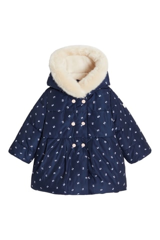 Parka met Capuchon - Marineblauw - Obaïbi -