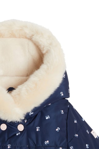 Parka met Capuchon - Marineblauw - Obaïbi -