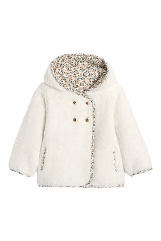 Dubbelzijdige Jas met Capuchon - Bruin - Obaïbi -