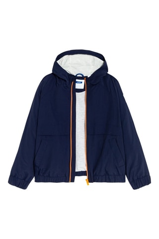 Windjack met Capuchon - Marineblauw - Okaïdi