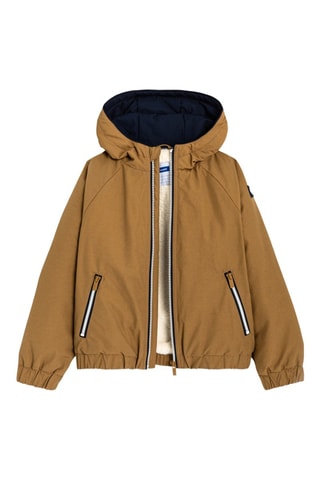 Windjack met Capuchon - Bruin - Okaïdi