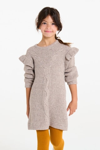 Trui-jurk - Beige - Okaïdi