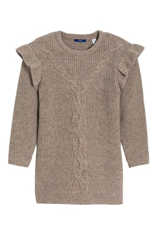 Trui-jurk - Beige - Okaïdi