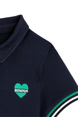 Polo-jurk - Marineblauw - Okaïdi