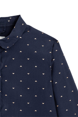 Jurk - Marineblauw - Okaïdi 