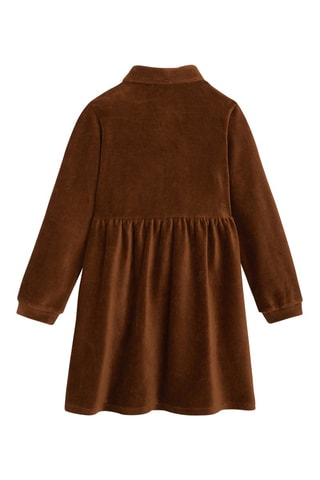 Blouse-jurk Bruin - Okaïdi