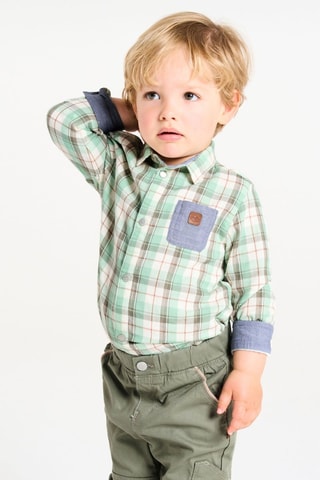 Blouse - Groen - Obaïbi -