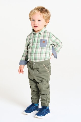 Blouse - Groen - Obaïbi -