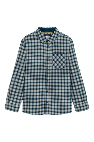 Blouse - Donkergroen Okaïdi