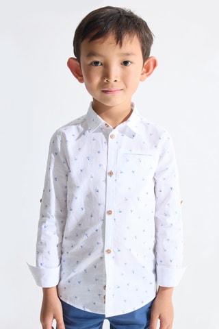 Blouse - Wit - Okaïdi