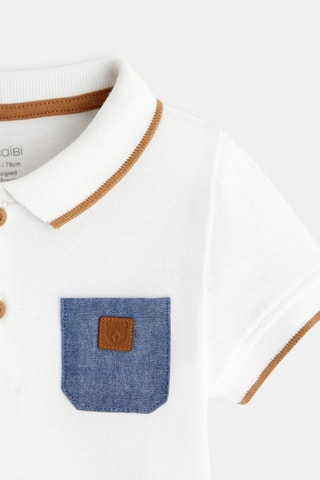 Polo - Wit - Obaïbi -